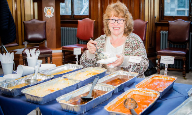 Food expert, Menu blogger and founder of the Scottish Food Guide Wendy Barrie.