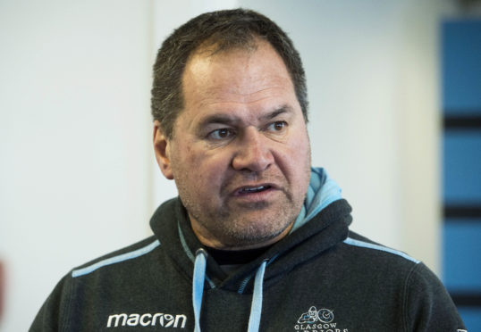 Glasgow Warriors head coach Dave Rennie.