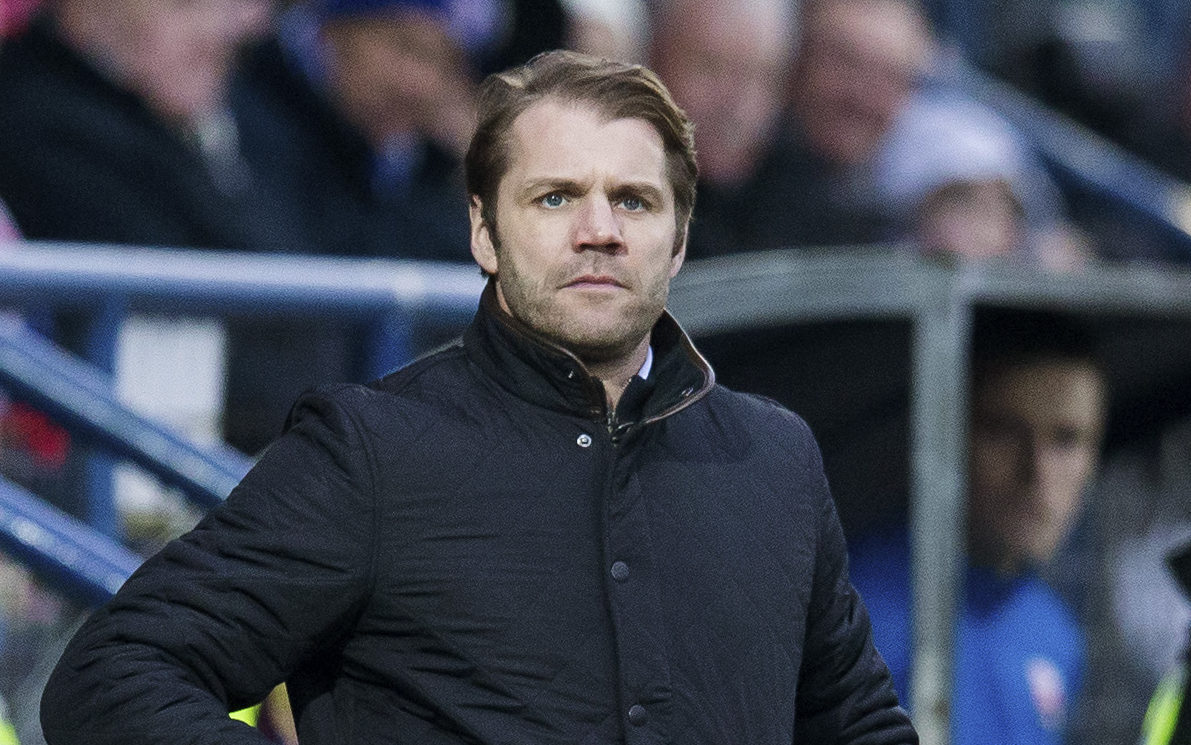 Robbie Neilson: pleased to hold one-goal advantage.