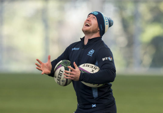 Scotland's Stuart Hogg.