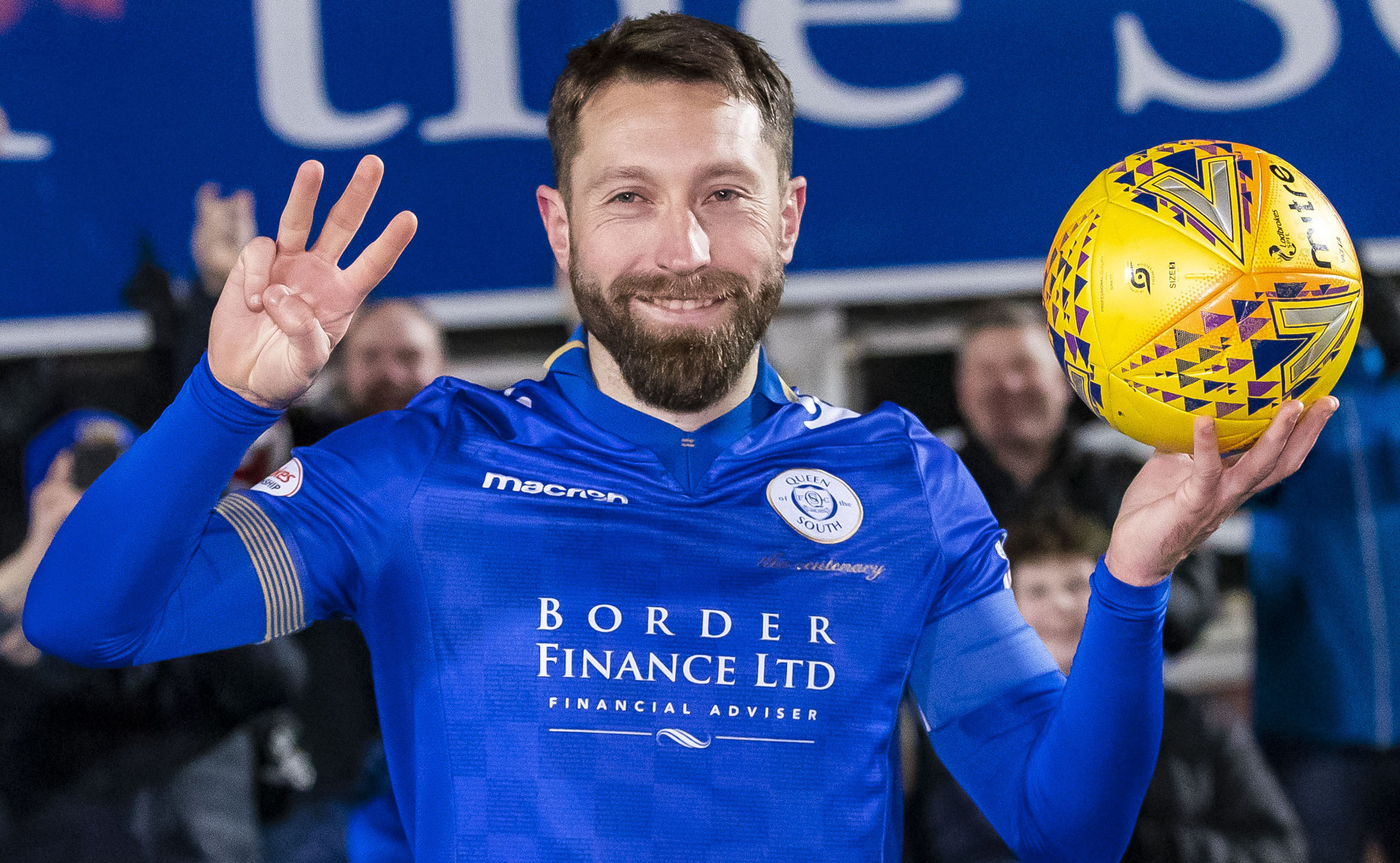 Stephen Dobbie is Queen of the South's main man