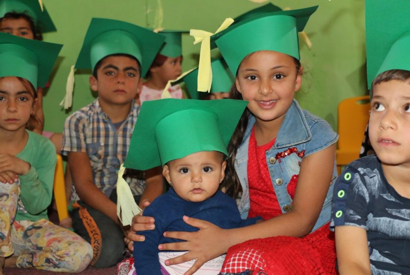 Refugee children at Sam's House, Lebanon