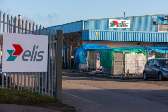 The site in Randolph Industrial Estate, Kirkcaldy.