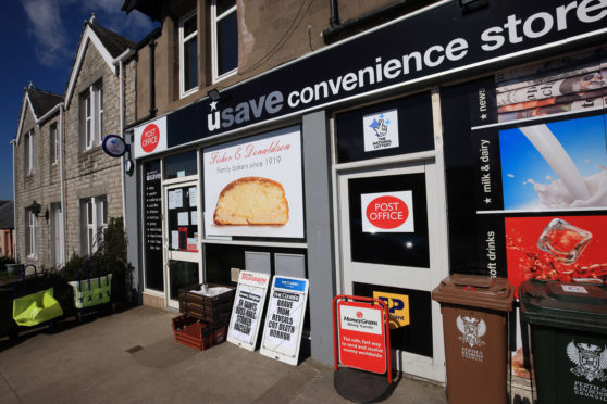 The now closed Scone Post Office.