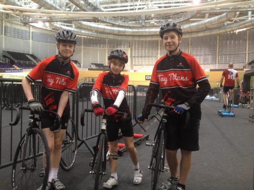 Tay Titans at Glasgow Velodrome.