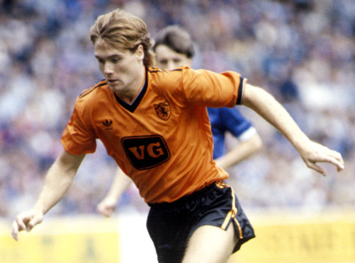 Tommy Coyne in United colours.