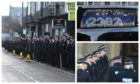The funeral of PC Dean Morrison.