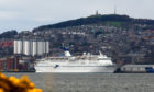 The Magellan docked in Dundee.