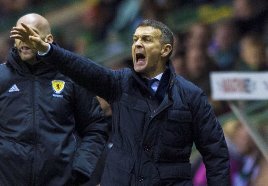 Dundee manager, Jim McIntyre