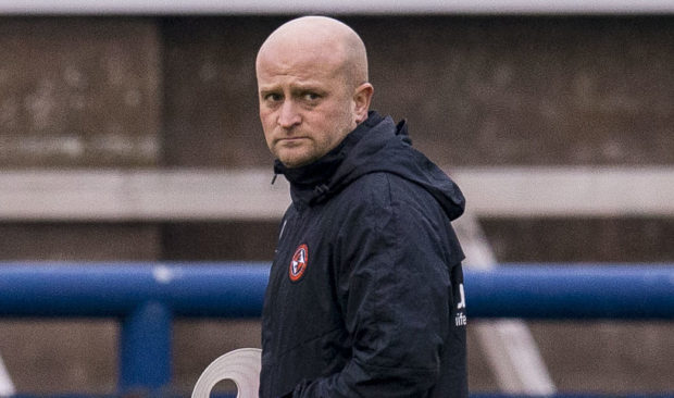 Dundee United assistant manager Gordon Forrest.