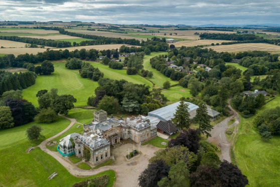 Letham Grange golf course.