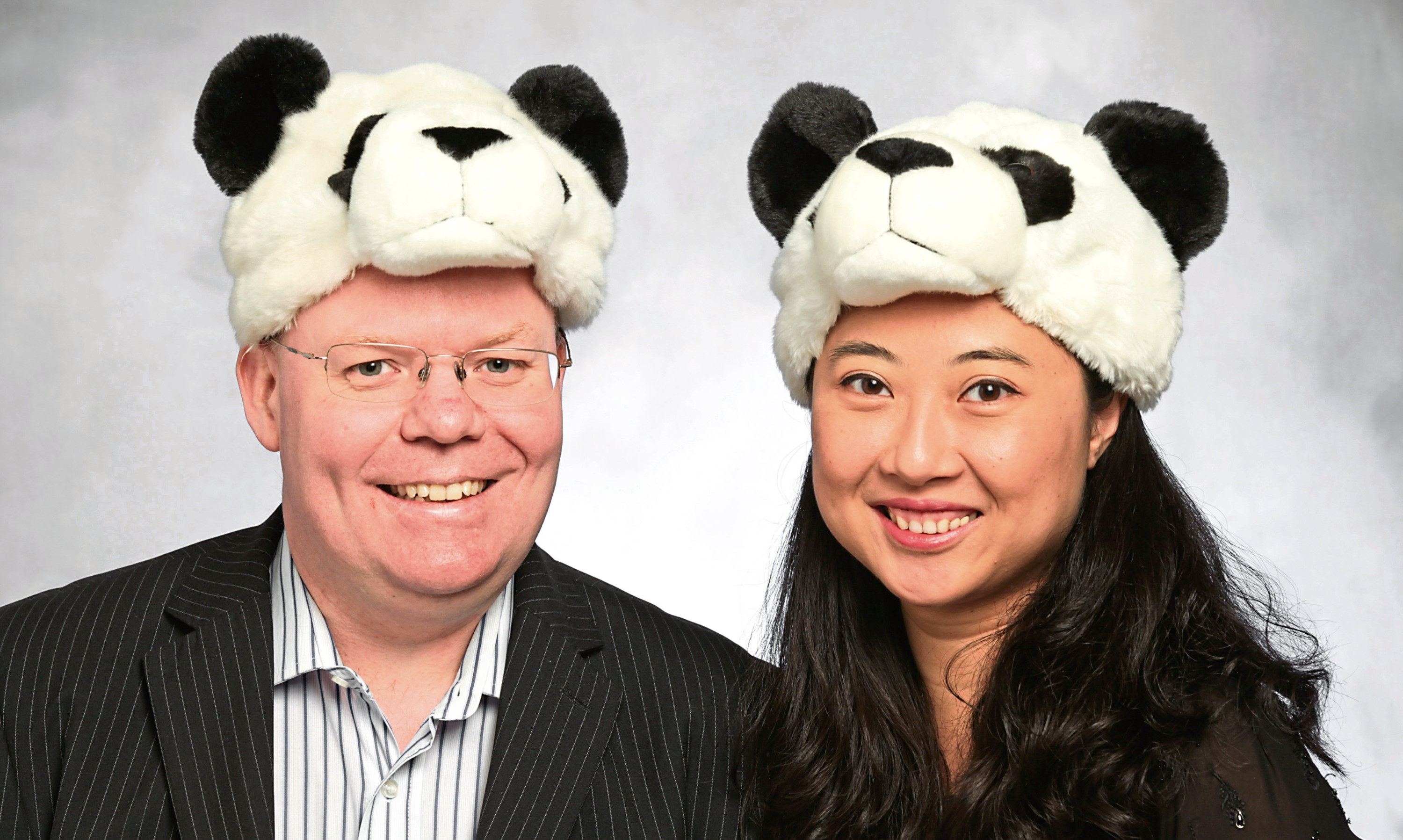 Chris Forbes and wife Julie Chen of Cheeky Panda
