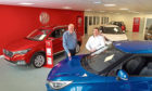 CR0006028

Mackie Motors, Clerk Street, Brechin

Mackie Motors who are opening a new MG dealership opposite their current premises.

Pic shows Franchise Director Greg Black(left) with MG Sales Manager Kevin Cameron

Pic Paul Reid