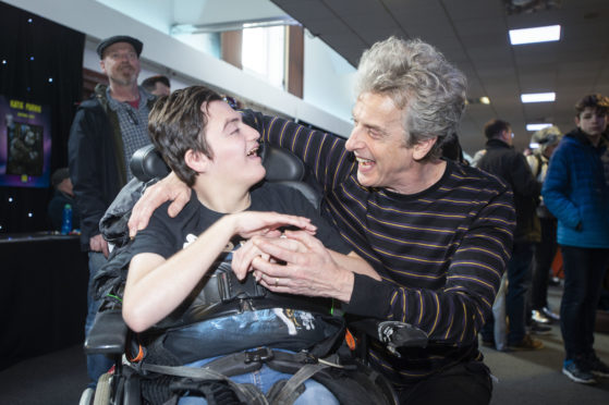 Adam Meldrum, who uses Rachel House, and Peter Capaldi