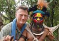 Benedict Allen in Papua New Guinea