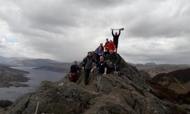 Cairngorms volunteers