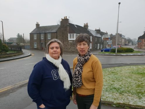 Councillor McCall and Liz Smith MSP