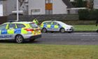 The police activity on South Road in Dundee.