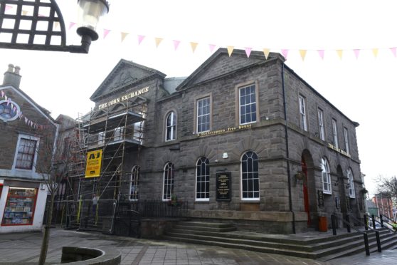 The Corn Exchange in Arbroath