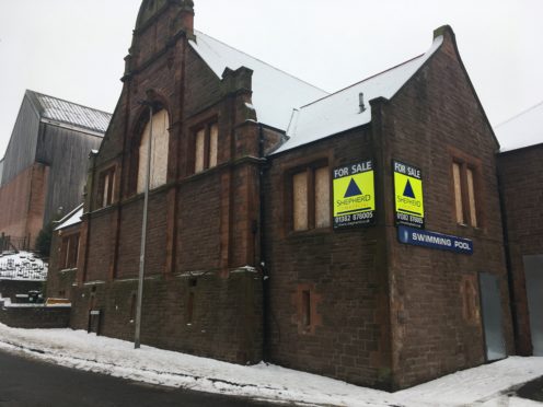 The old Forfar baths at The Vennel went on the market earlier this year.