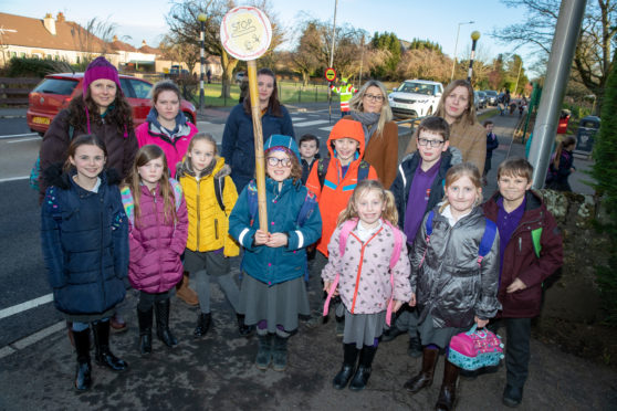 Primary Children at Kinross Primary and the School PTA have started a petition to stop Perth and Kinross Council getting rid of their school crossing persons in the councils latest round of cost cutting measures
