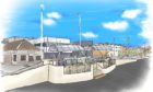 How one of the Kirkcaldy Esplanade viewing platforms could look as part of the waterfront regeneration