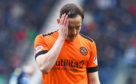 United player Peter Pawlett looks disappointed at full-time.