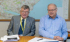 Fife Council co-leaders, SNP Councillor David Alexander and Labour Councillor David Ross.