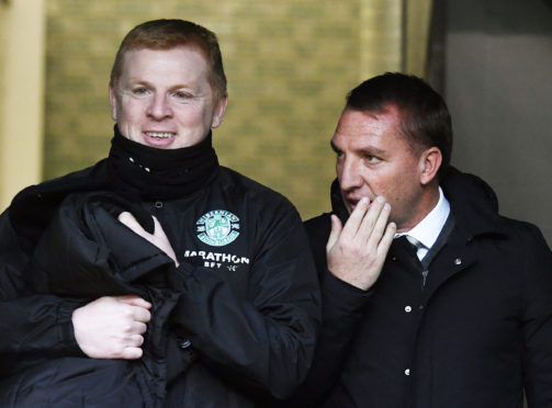 Neil Lennon and Brendan Rodgers.