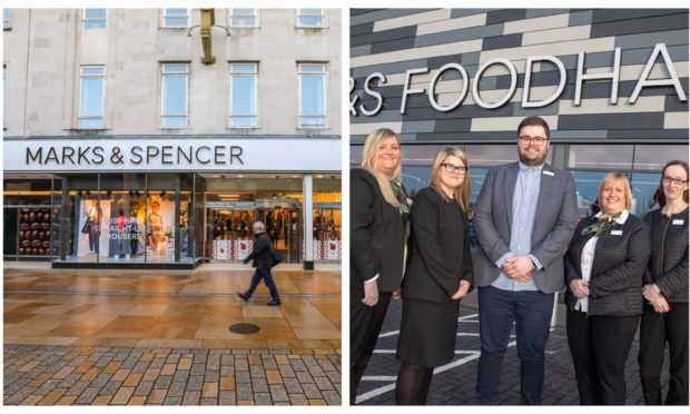 Kirkcaldy's M&S is closing as Glenrothes' Foodhall is opening.