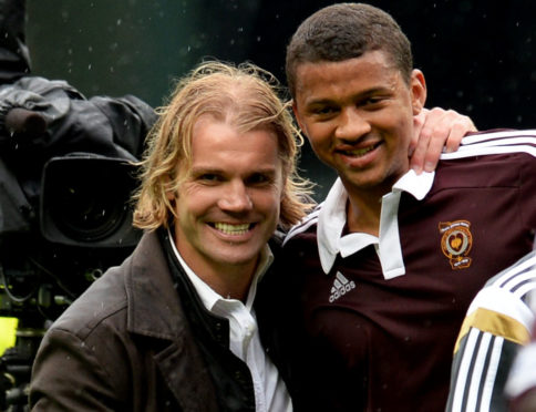 Osman Sow and Robbie Neilson.