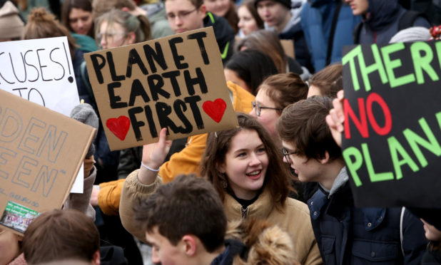 Climate change activist Greta Thunberg has inspired the protests