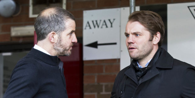 Stevie Crawford (left) and Robbie Neilson.