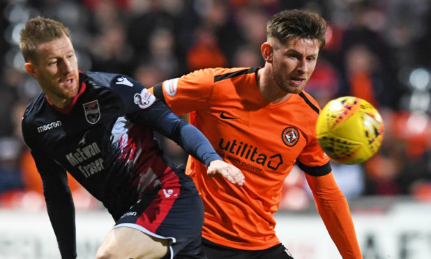 Dundee United's Calum Butcher.