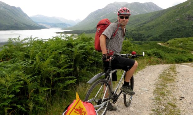 Alan Brown on his coast-to-coast cycling adventure