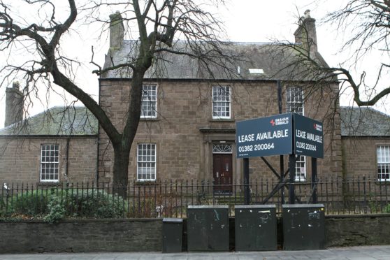 The former Clydesdale Bank building on the Nethergate in Dundee.