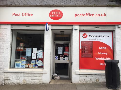 Forfar Post Office in East High Street.