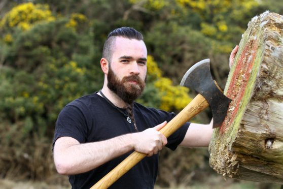 Jamie Keddie is a member of Braveheart Axe Throwing.