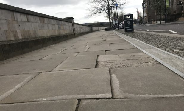Perth Civic Trust wants the council to target paving on Tay Street