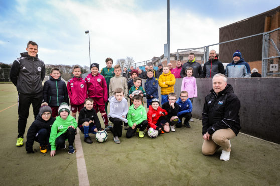 Skillz Academy, Arbroath Lads FC and other sports clubs who are submitting a Community Asset Transfer with Angus Council and trying to secure extra funding
