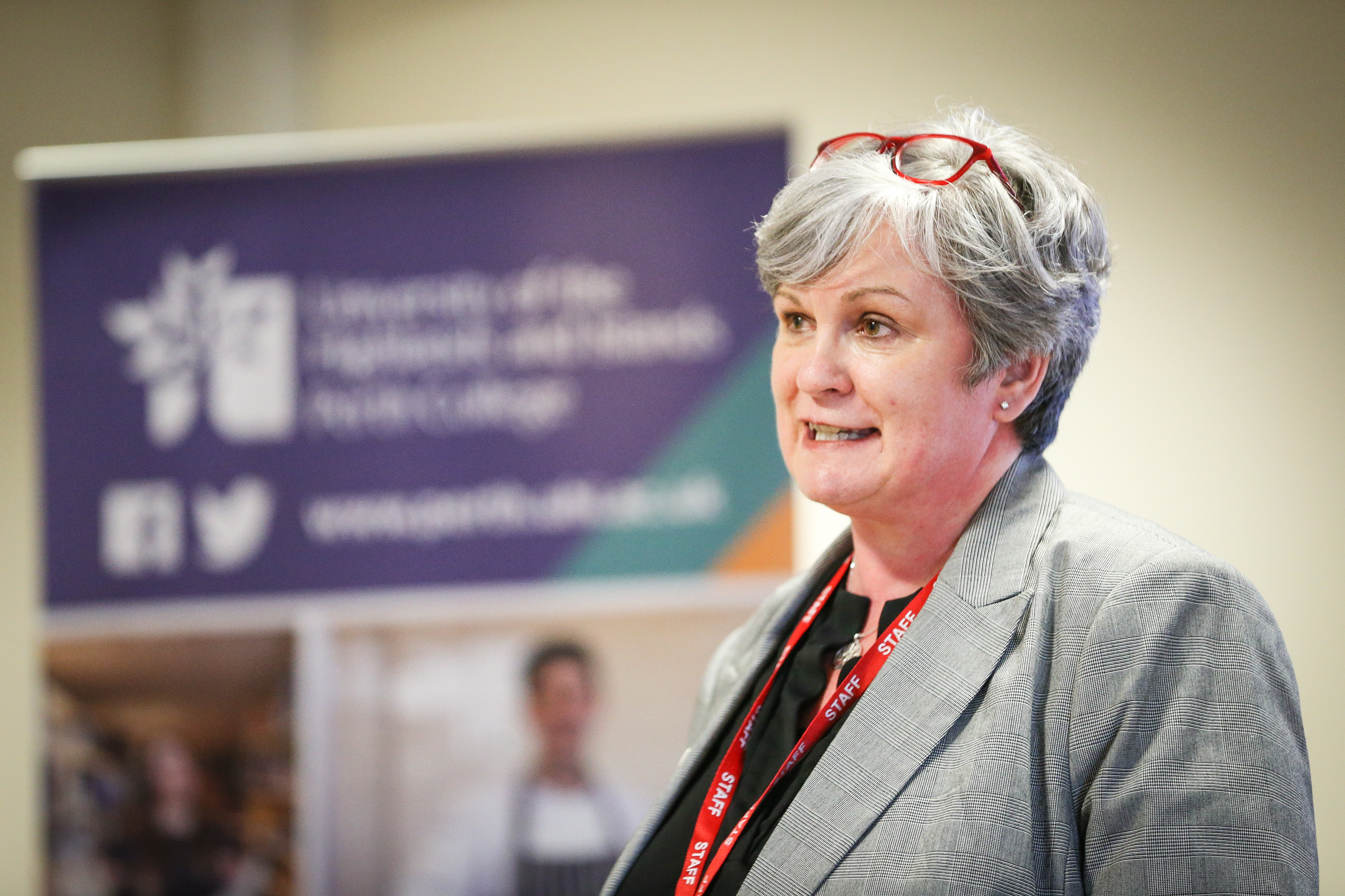 Dr Margaret Cook, Principal of Perth College.