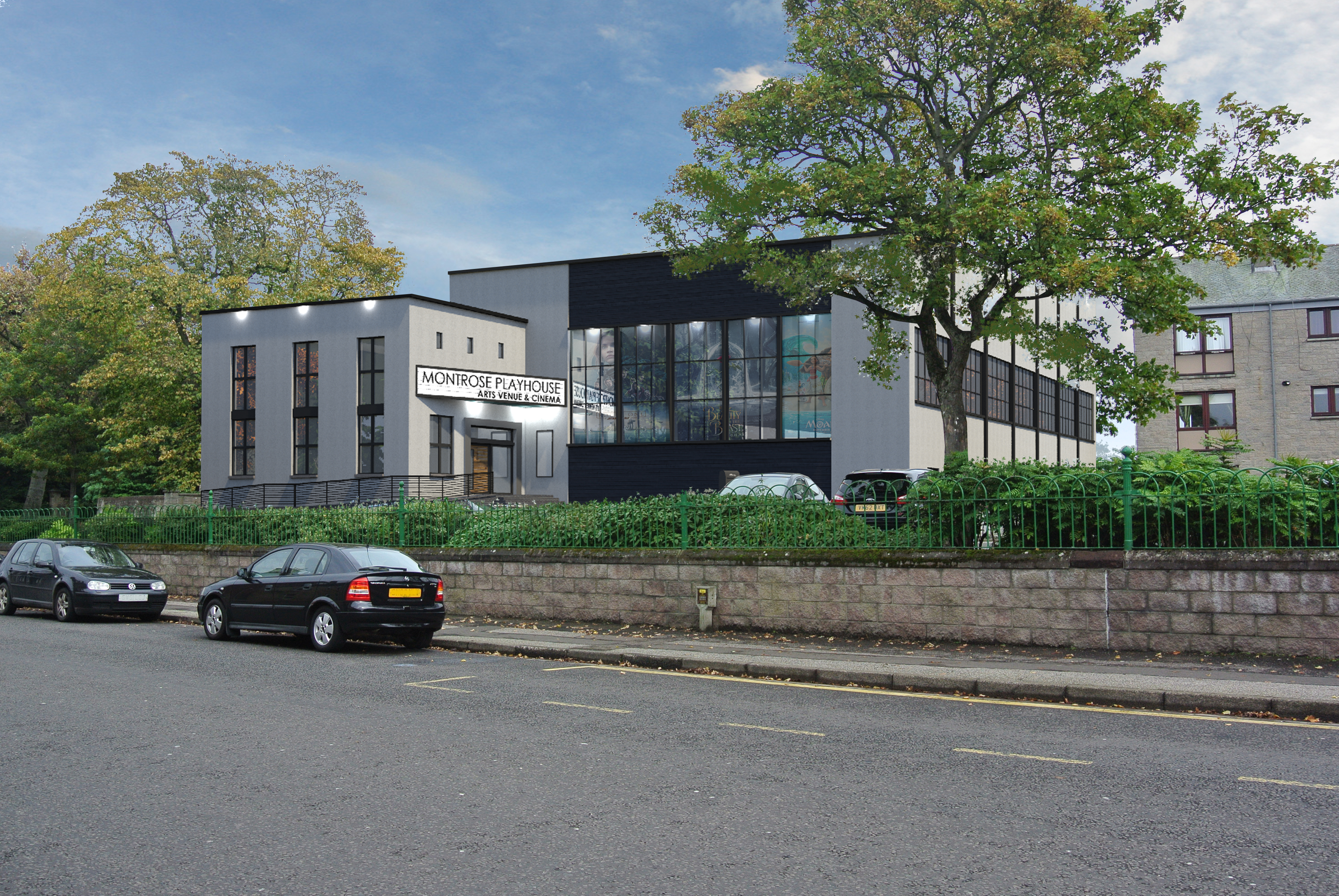 An artist's impression of the Montrose Playhouse plan.