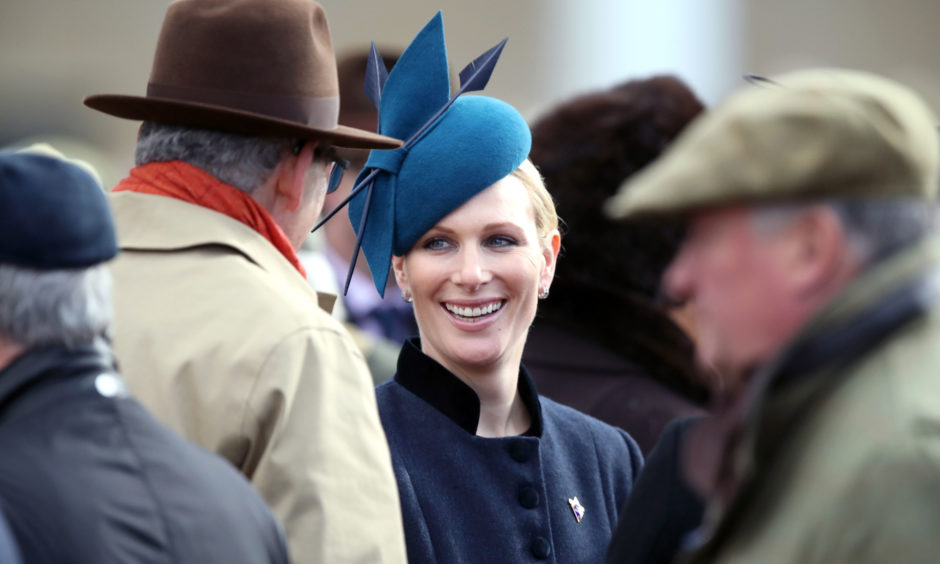 Zara Tindall at Chelternham Festival. PA.