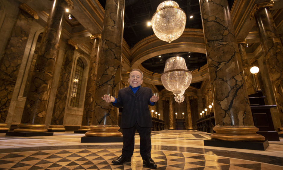 Warwick Davis at the opening of the new Gringotts Wizarding Bank expansion at the Making Of Harry Potter attraction at the Warner Bros Studio Tour.