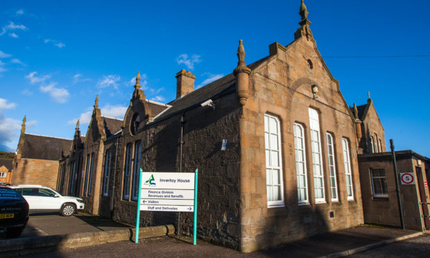 Invertay House has been vacant for some time