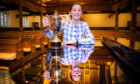 Kate Dunphie (Kilgraston School) winner of The Anne Nicoll Cup for Vocal Solo - Scots Songs, Girls aged 10 or 11 class.