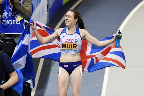 Laura Muir admits she's running without weight of chasing medals on her