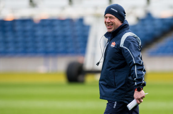 Edinburgh head  coach Richard Cockerill.