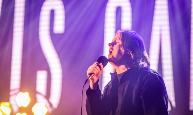 Lewis Capaldi   performs at the 3D Festival in Slessor Gardens.