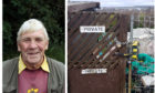 Allotment gardener Don Elder.